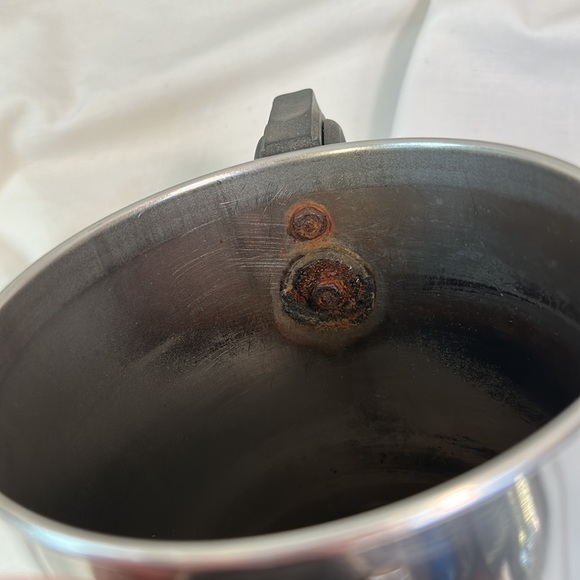 Vintage Revere Ware Copper Clad 1801 Percolator 6 Cup Coffee Pot ~ Bottom Only - Picture 8 of 15